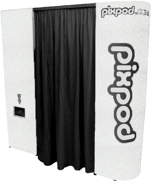 Modern Photo Booth Setup PNG image