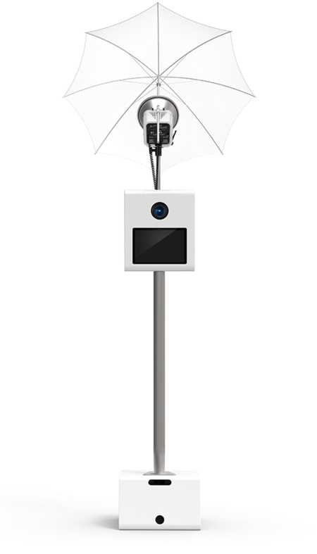 Modern Photobooth Setup PNG image