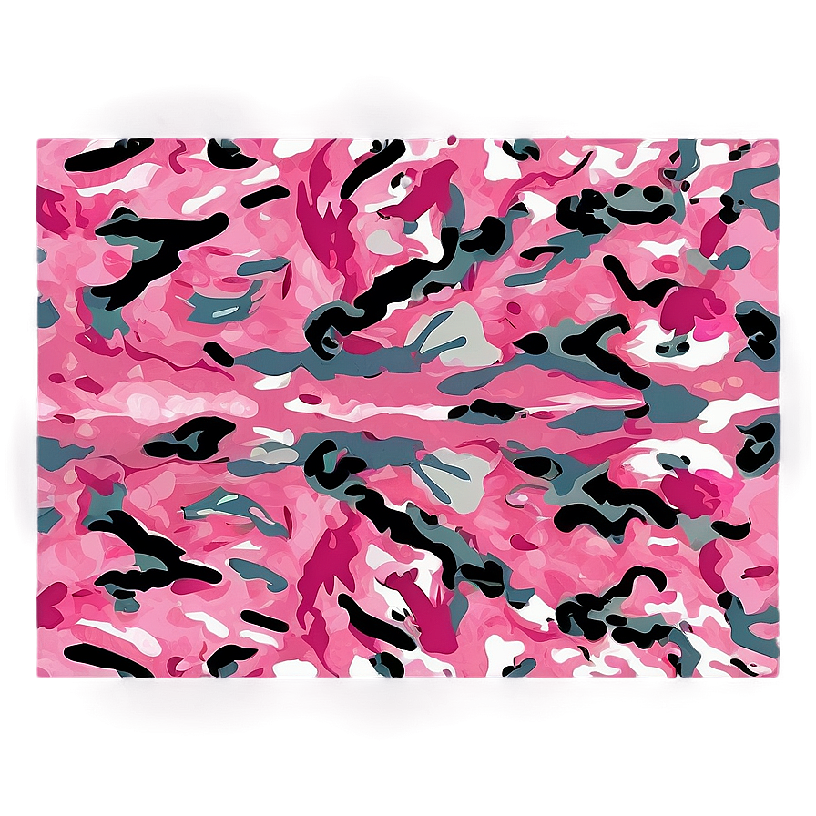 Modern Pink Camouflage Png Afm26 PNG image