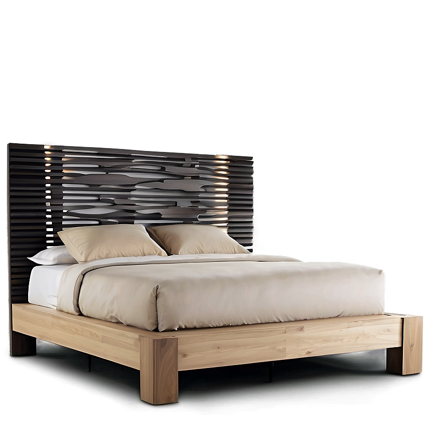 Modern Platform Bed Png Vpo PNG image