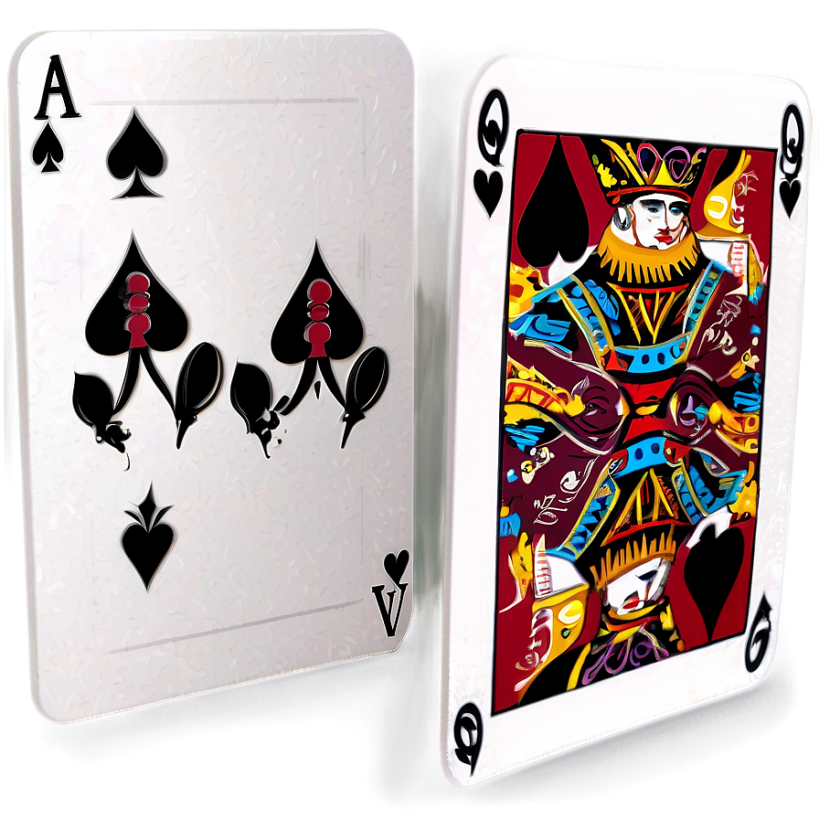 Modern Playing Card Illustration Png 60 PNG image