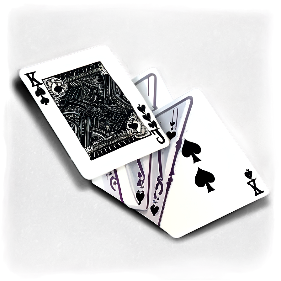 Modern Playing Card Illustration Png 97 PNG image