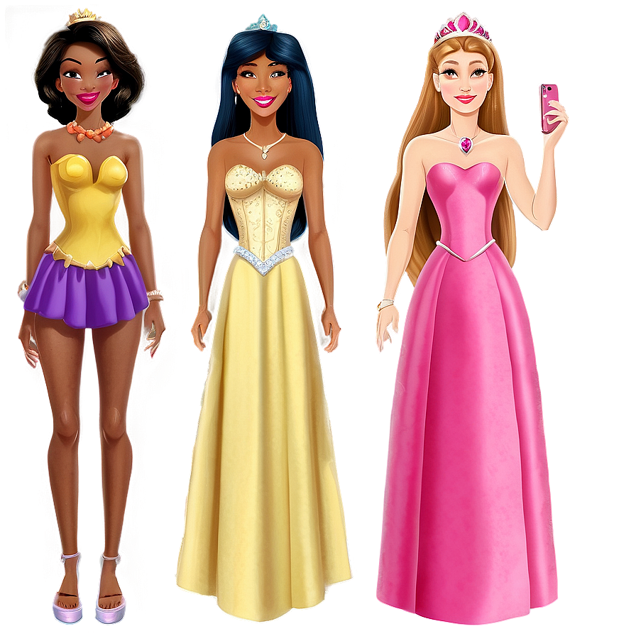 Modern Princesses Png 06242024 PNG image