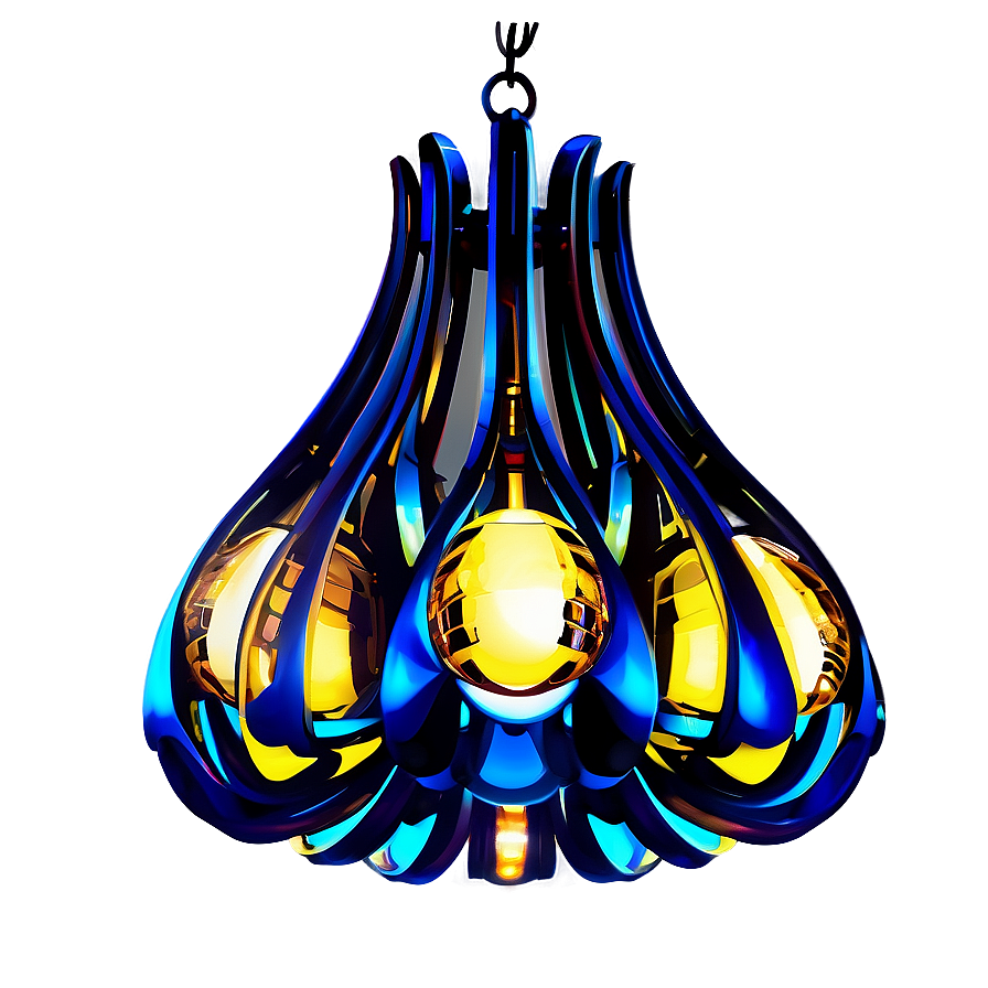 Modern Raindrop Chandelier Png 06282024 PNG image