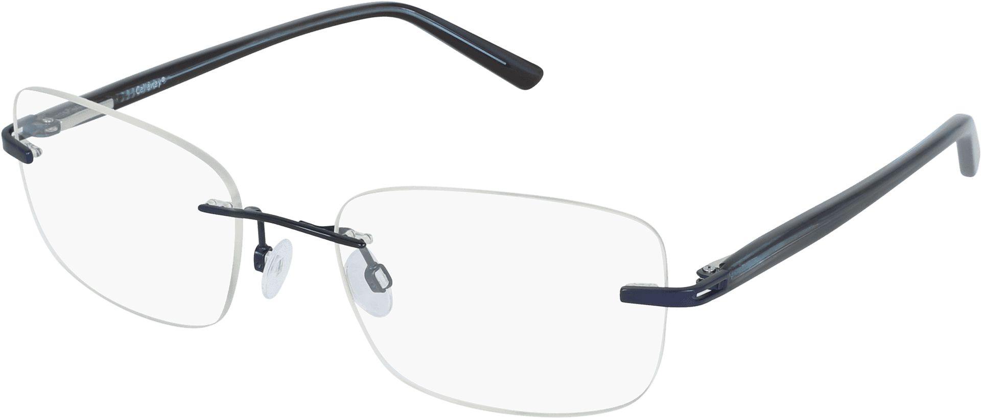 Modern Rimless Eyeglasses PNG image