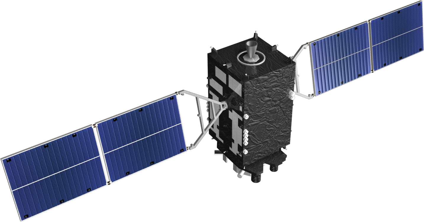 Modern Satellite Rendering PNG image