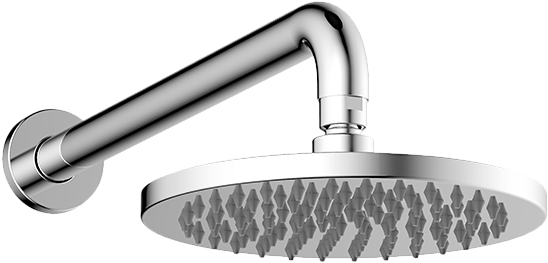 Modern Shower Head Design PNG image