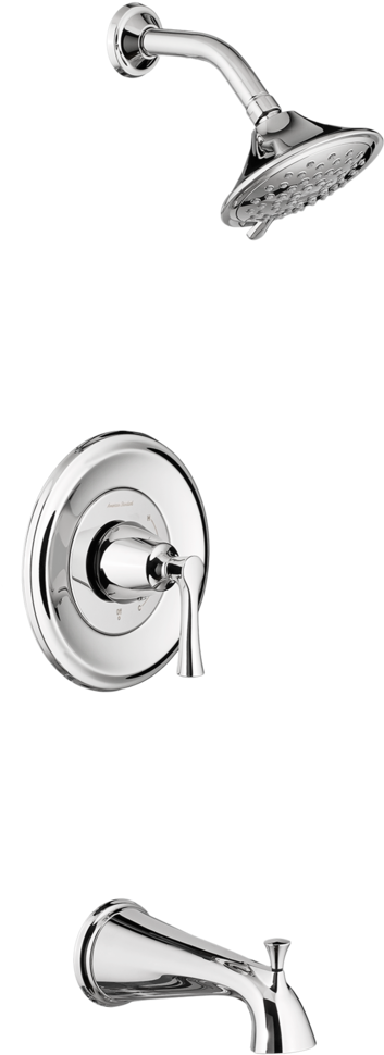 Modern Showerheadand Faucet Design PNG image