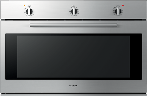 Modern Silver Wall Oven PNG image