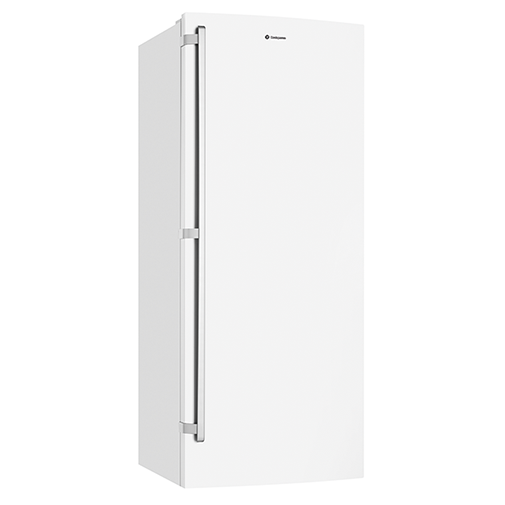 Modern Single Door Refrigerator White PNG image