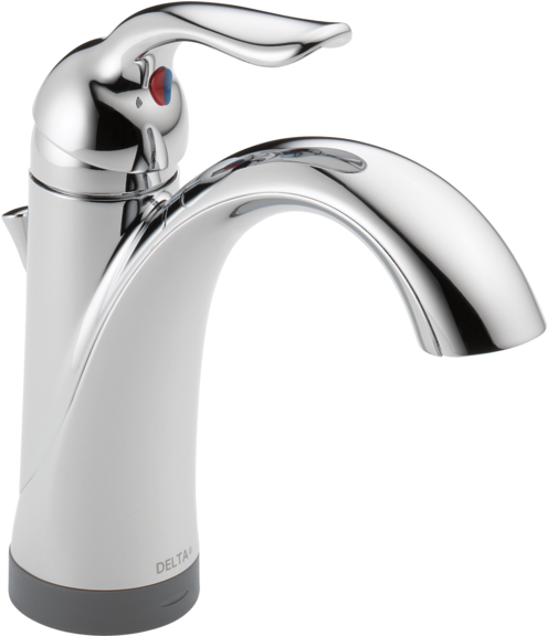 Modern Single Handle Faucet PNG image