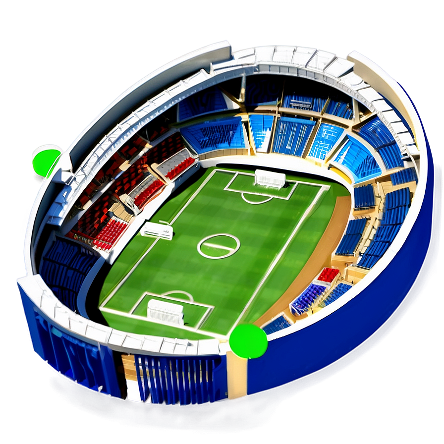 Modern Soccer Stadium Design Png 06252024 PNG image