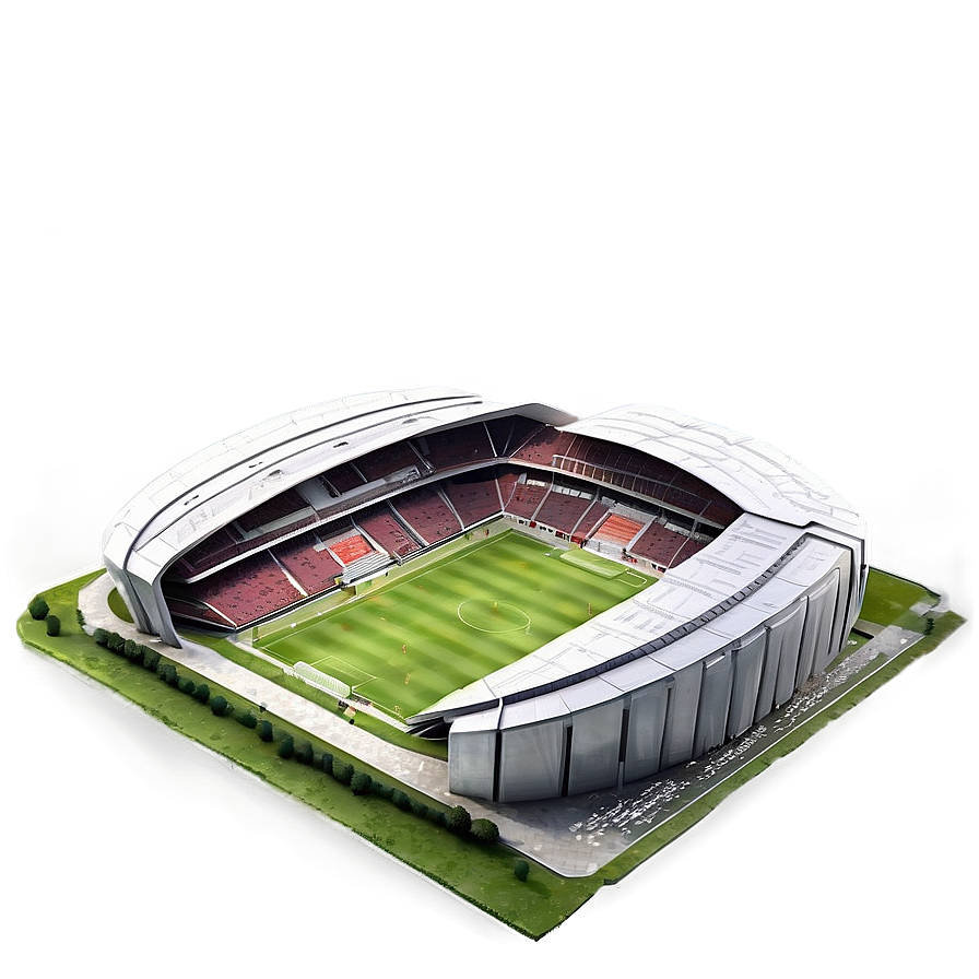 Modern Soccer Stadium Design Png Kfd PNG image