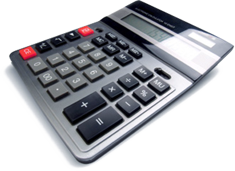 Modern Solar Calculator PNG image