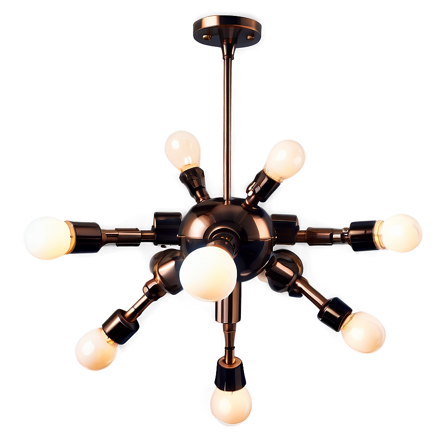 Modern Sputnik Chandelier Png Pgj PNG image