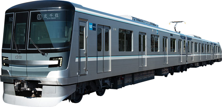 Modern Subway Train Isolated PNG image