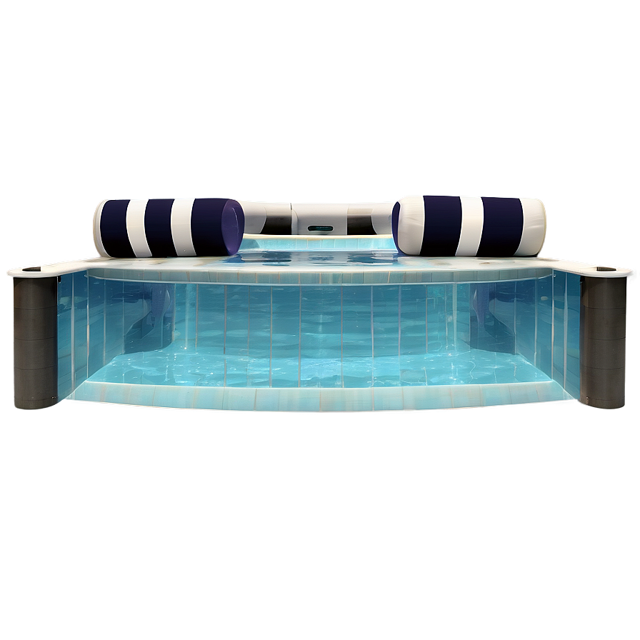 Modern Swimming Pool Png 06122024 PNG image