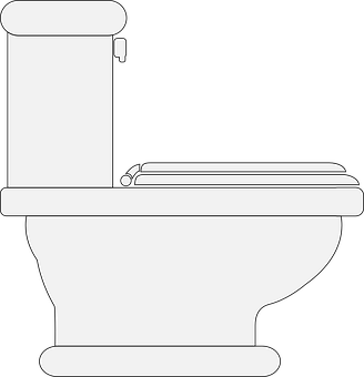 Modern Toilet Icon PNG image