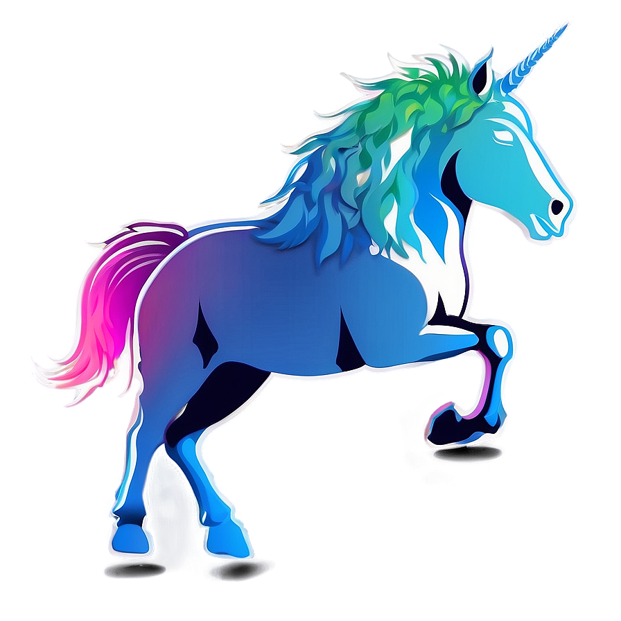 Modern Unicorn Silhouette Png 39 PNG image