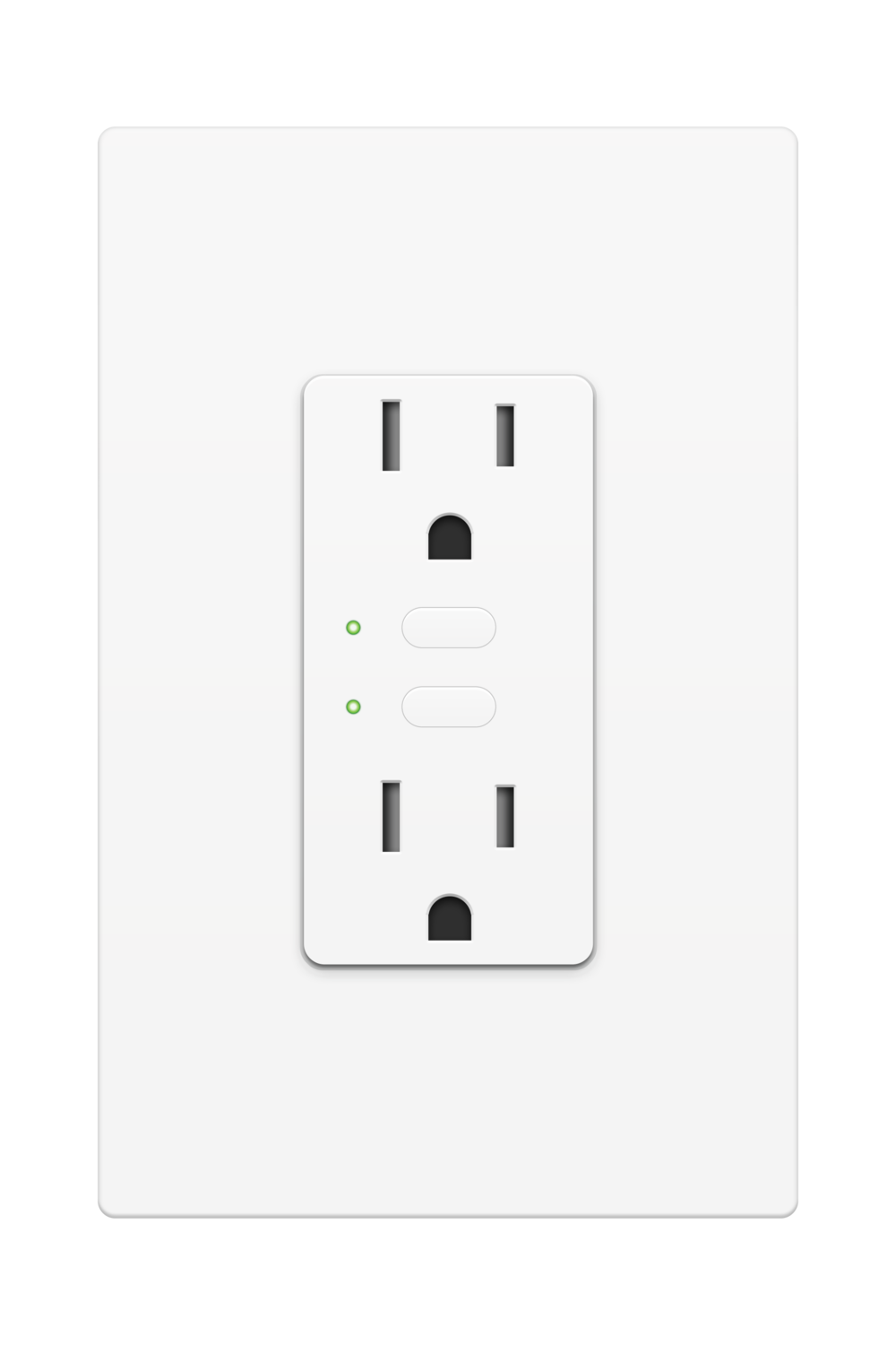 Modern Wall Switchand Socket PNG image