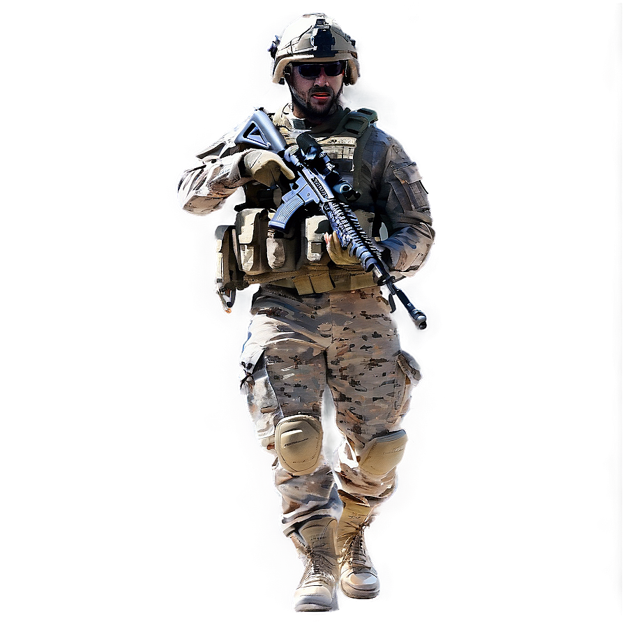 Modern Warfare Soldiers Png 06122024 PNG image