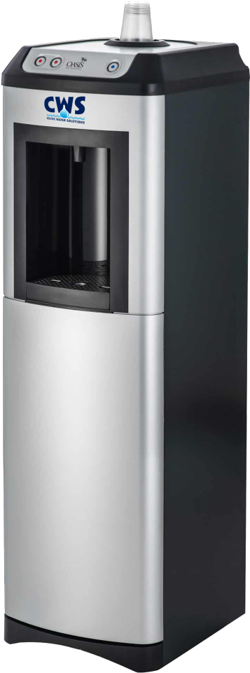 Modern Water Dispenser Unit C W S Brand PNG image