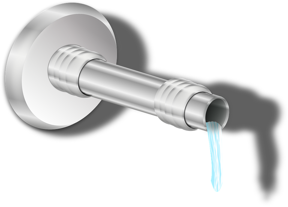 Modern Water Pipe Design PNG image