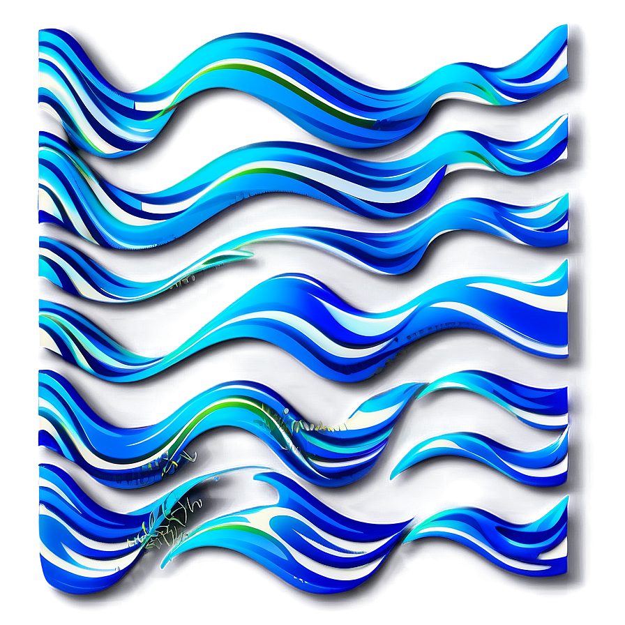 Modern Wave Pattern Png 06272024 PNG image