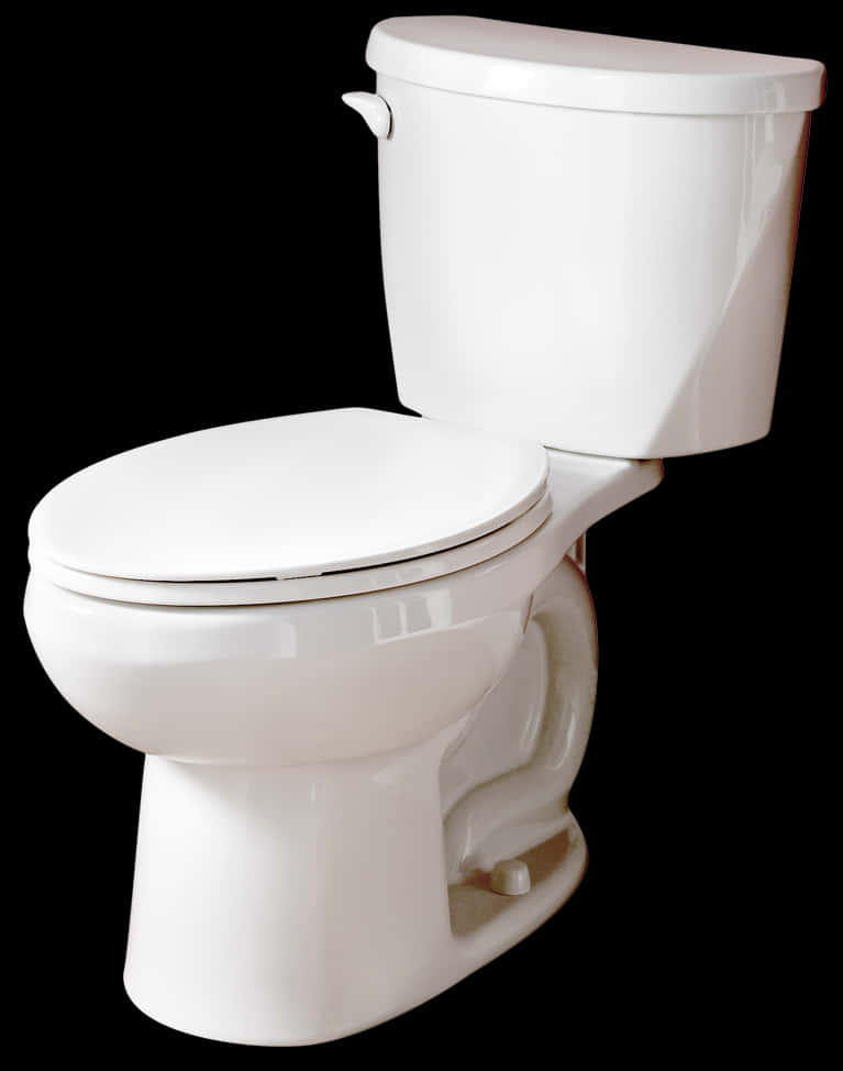 Modern White Ceramic Toilet PNG image