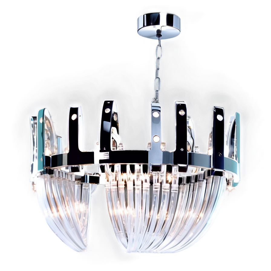 Modern White Chandelier Png Kqu PNG image