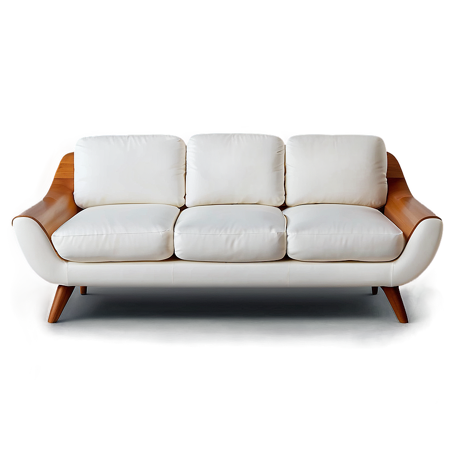 Modern White Couch Design Png Akk13 PNG image