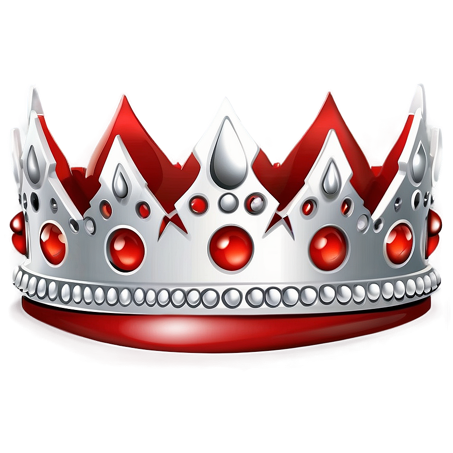 Modern White Crown Design Png Tle57 PNG image