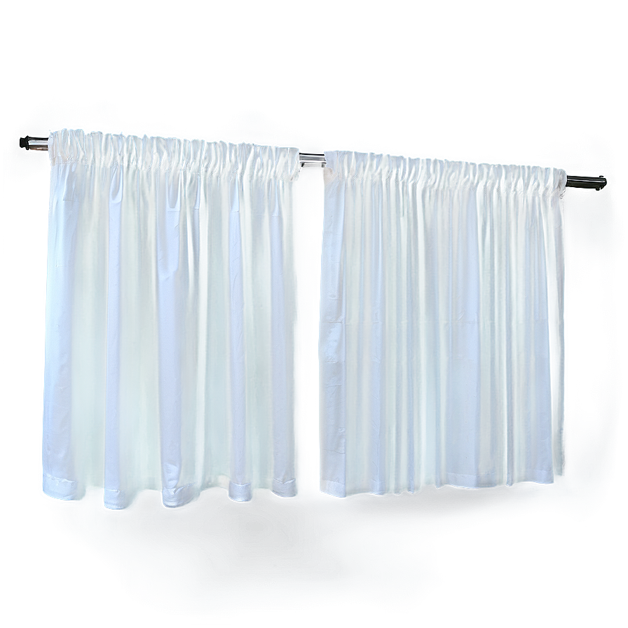 Modern White Curtains Png Aal PNG image