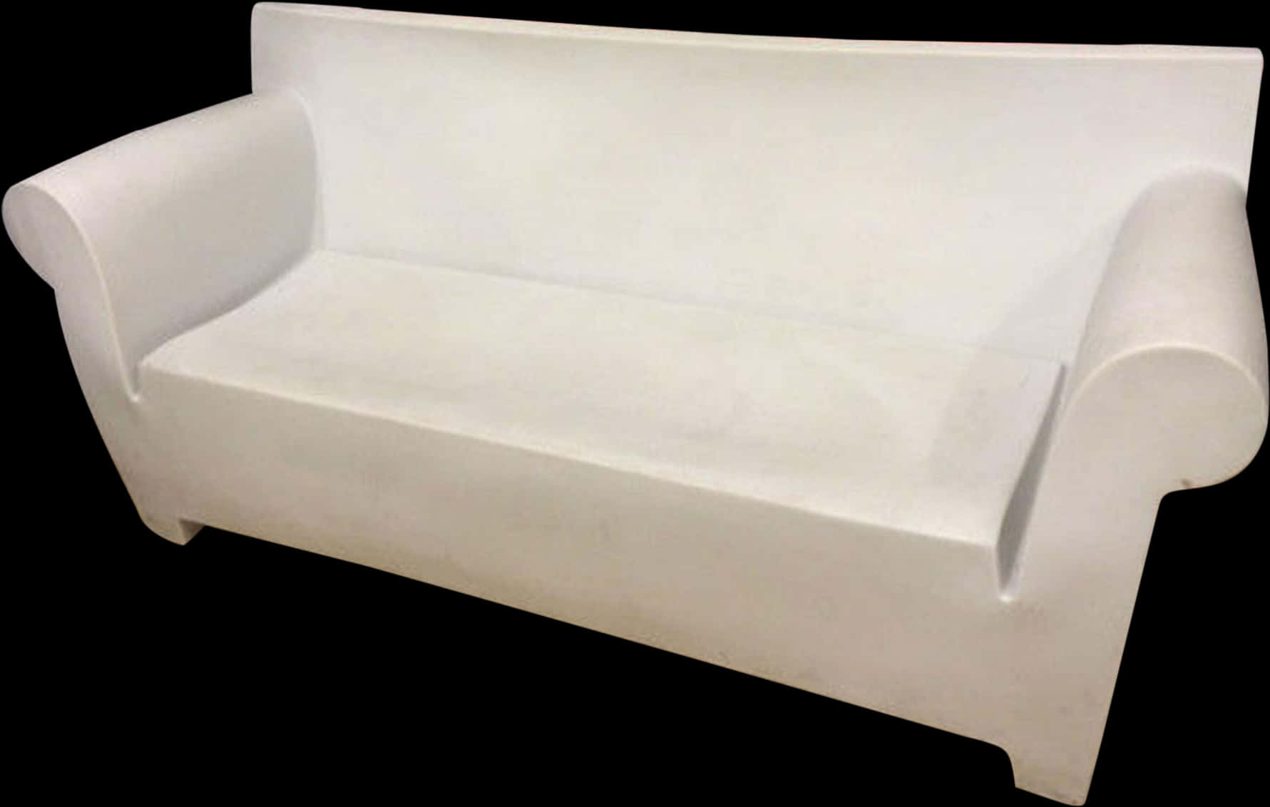 Modern White Sofa Design PNG image