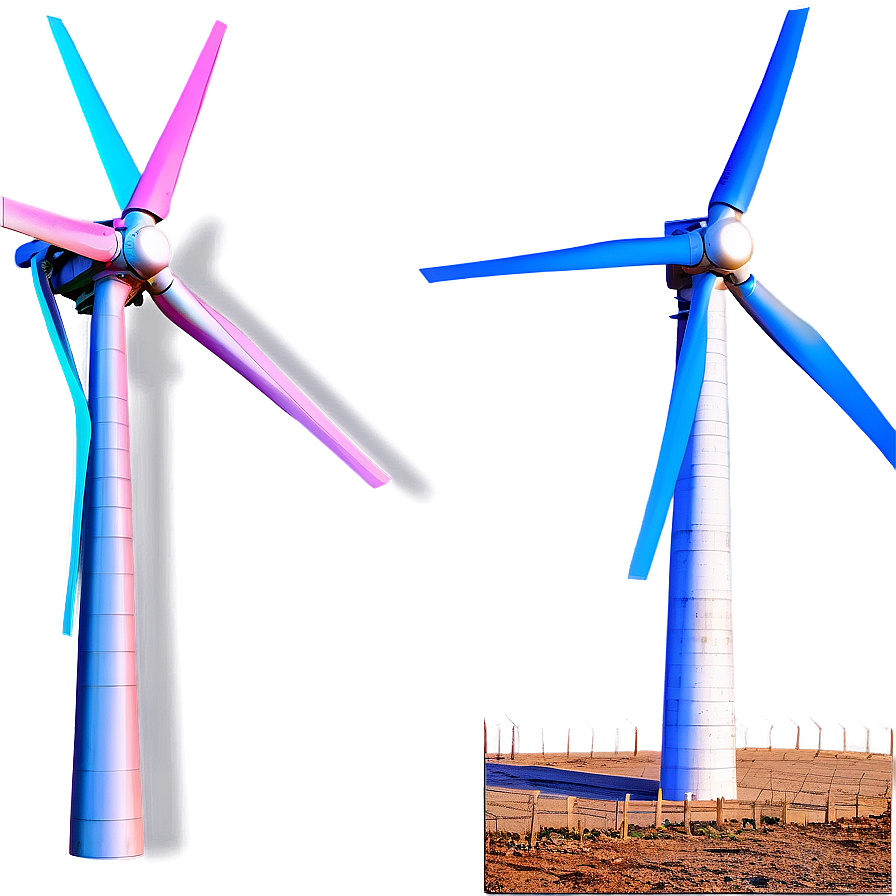 Modern Wind Turbine Png 05242024 PNG image