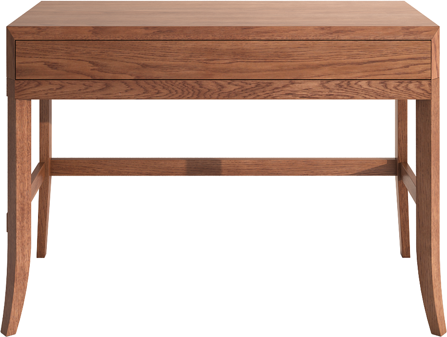 Modern Wooden Dressing Table Design PNG image