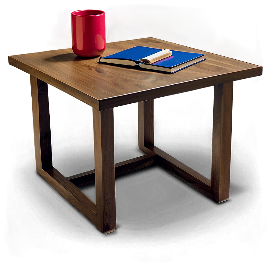 Modernist Square Table Png Lil PNG image