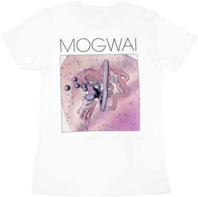 Mogwai Band Tshirt Design PNG image