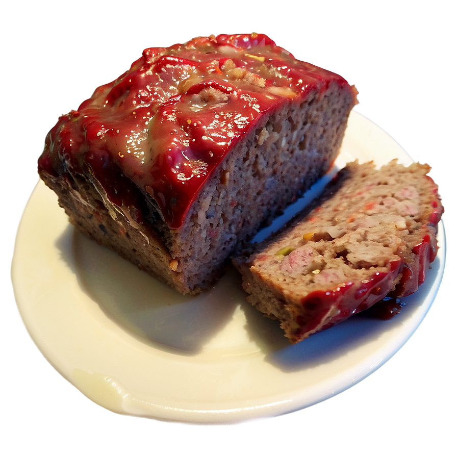 Moist Meatloaf Cooking Png 32 PNG image