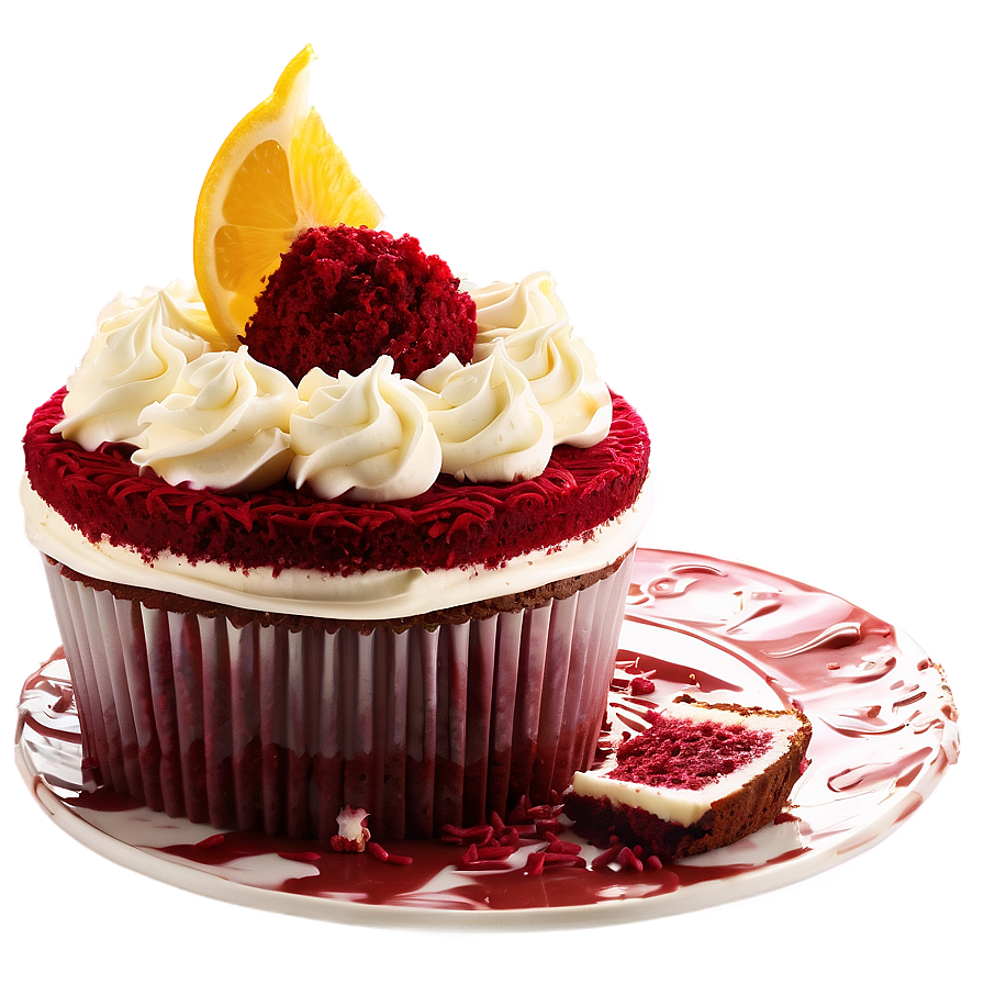 Moist Red Velvet Cake Png 06292024 PNG image