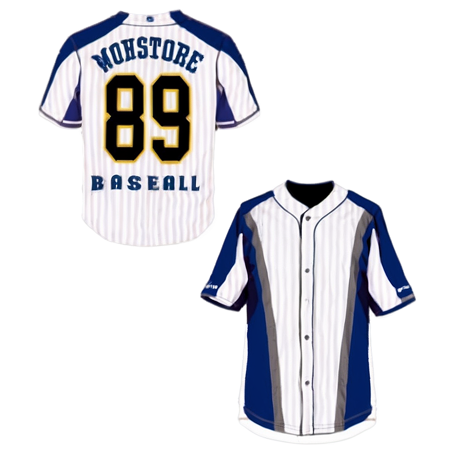 Moisture-wicking Baseball Jersey Png 06282024 PNG image