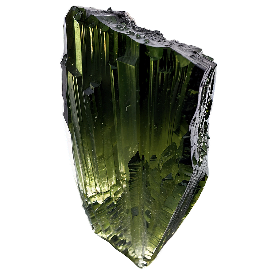 Moldavite Crystal Png Qan PNG image
