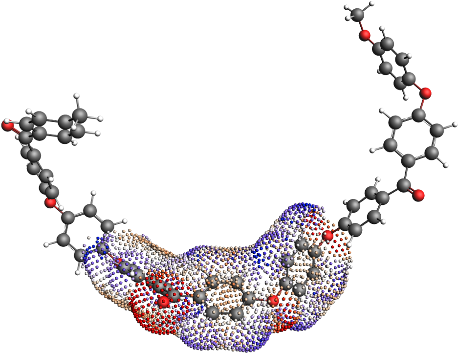 Molecular Interaction3 D Model PNG image