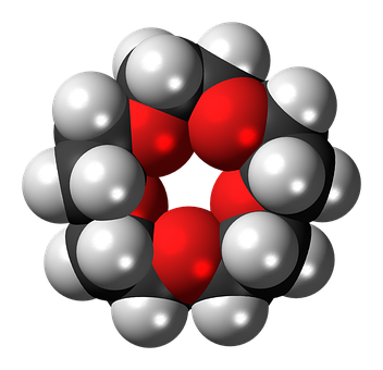 Molecular_ Structure_3 D_ Rendering PNG image