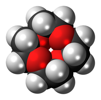 Molecular Structure3 D Model PNG image