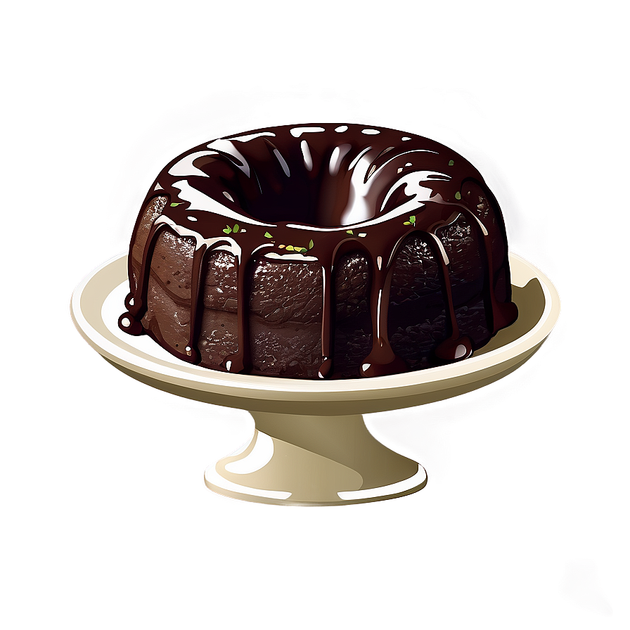 Molten Chocolate Cake Png Rry PNG image