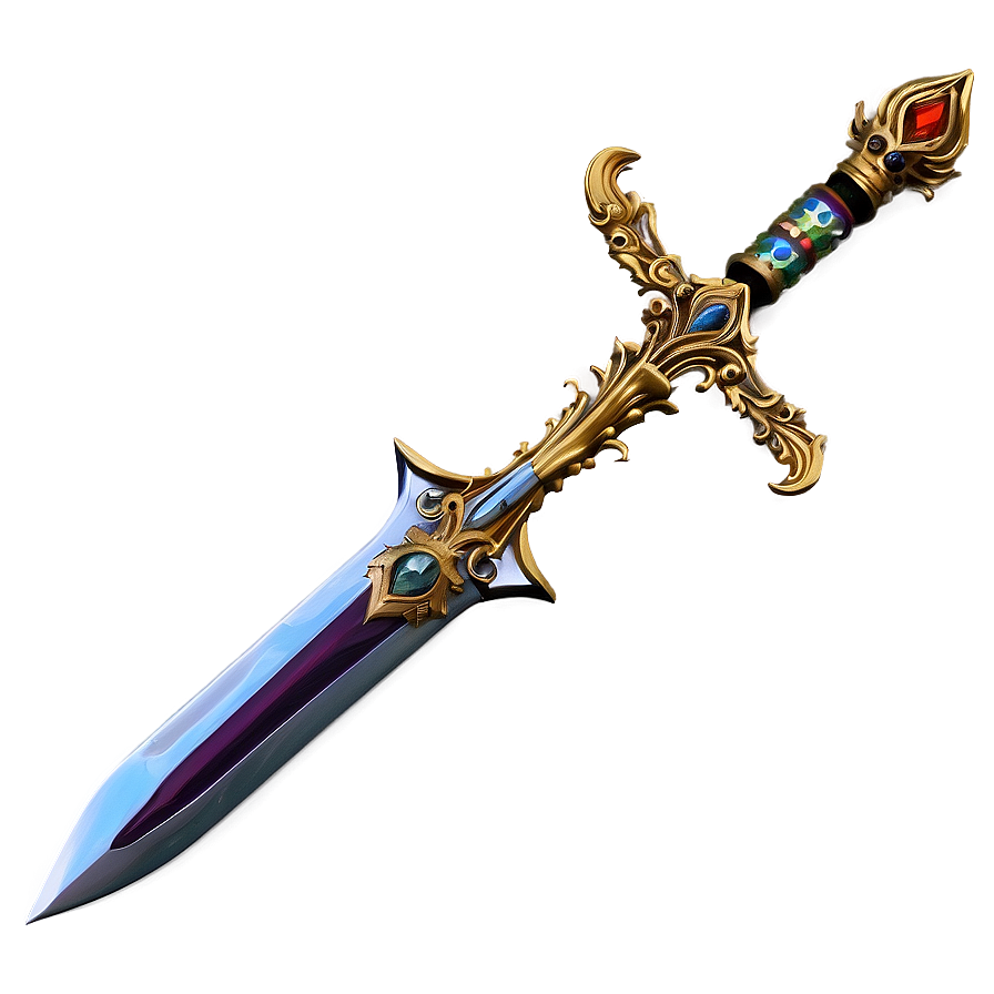 Monarch's Ceremonial Sword Png 95 PNG image