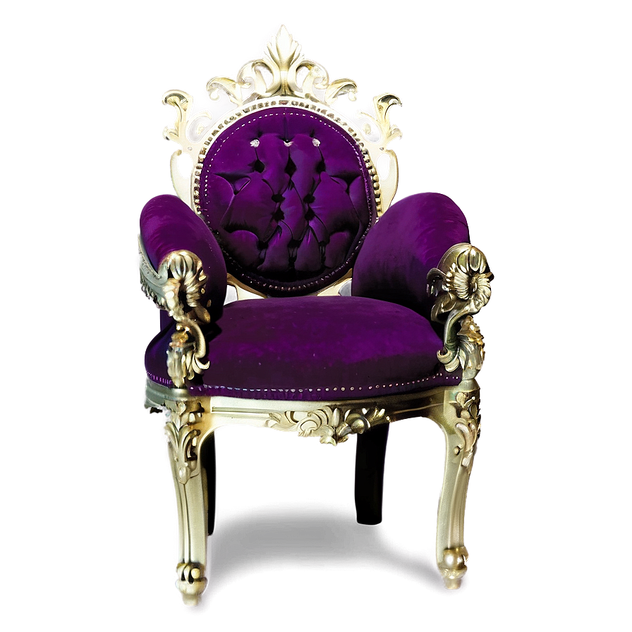 Monarch's Luxury Chair Png 06262024 PNG image