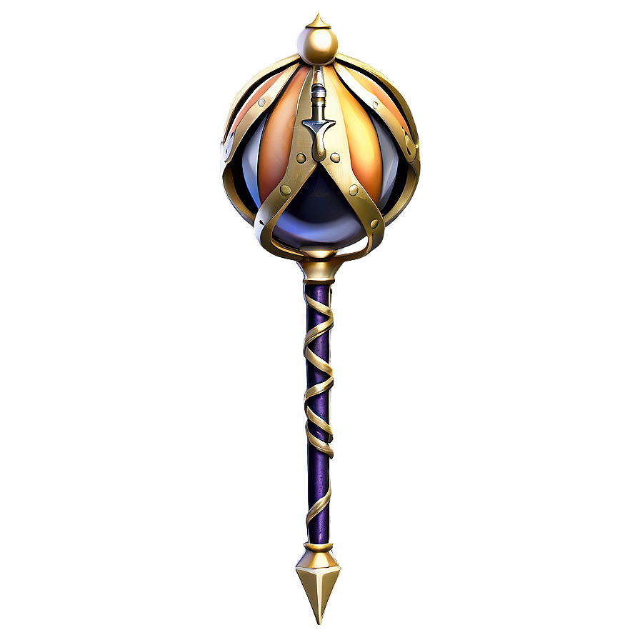 Monarch's Orb And Scepter Png 06212024 PNG image