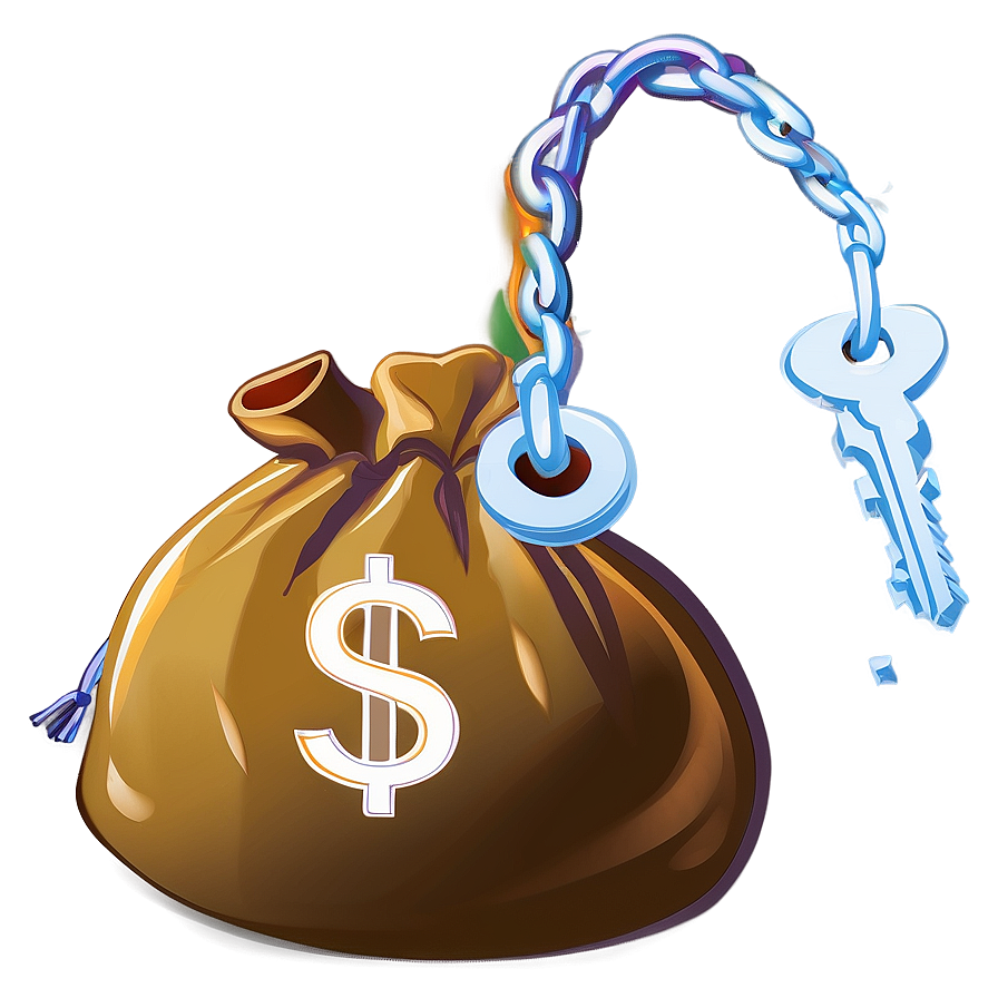 Money Bag And Keys Png 41 PNG image